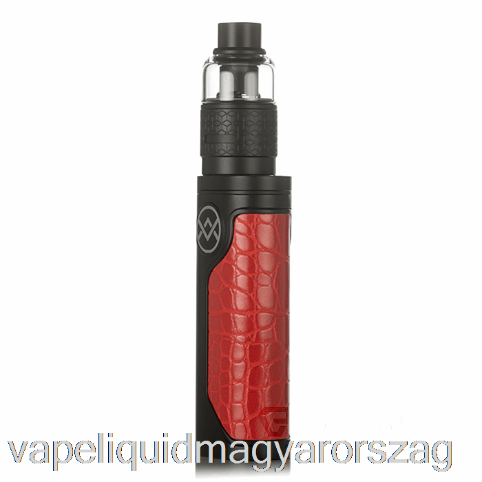 Oxva Vativ 100w Szuper Mod Kit Piros Krokodil és Fekete Vape E Cigi